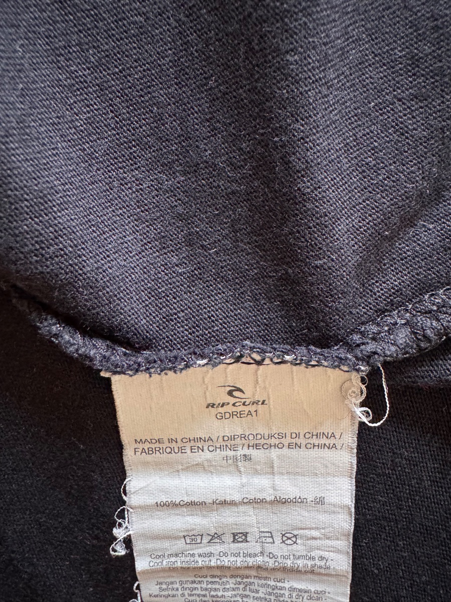 Rip Curl black sleeveless dress with branded neckline photo 3