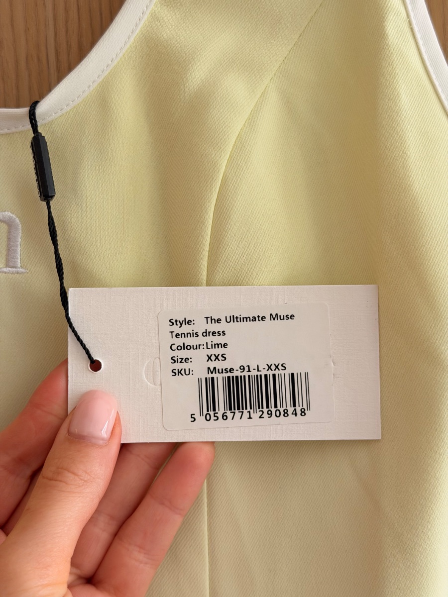 Odd Muse Tennis Dress in Lime photo 2