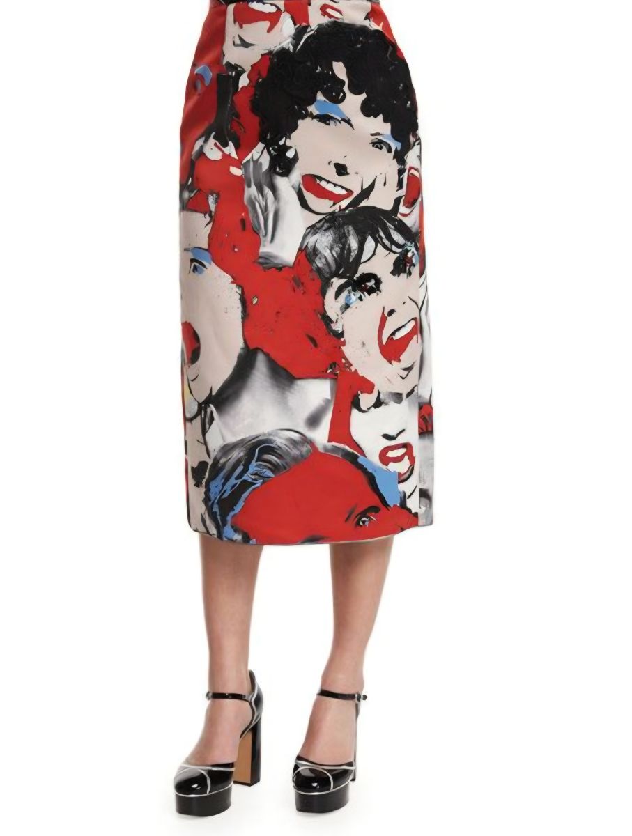 MARC JACOBS Midi Pencil Skirt