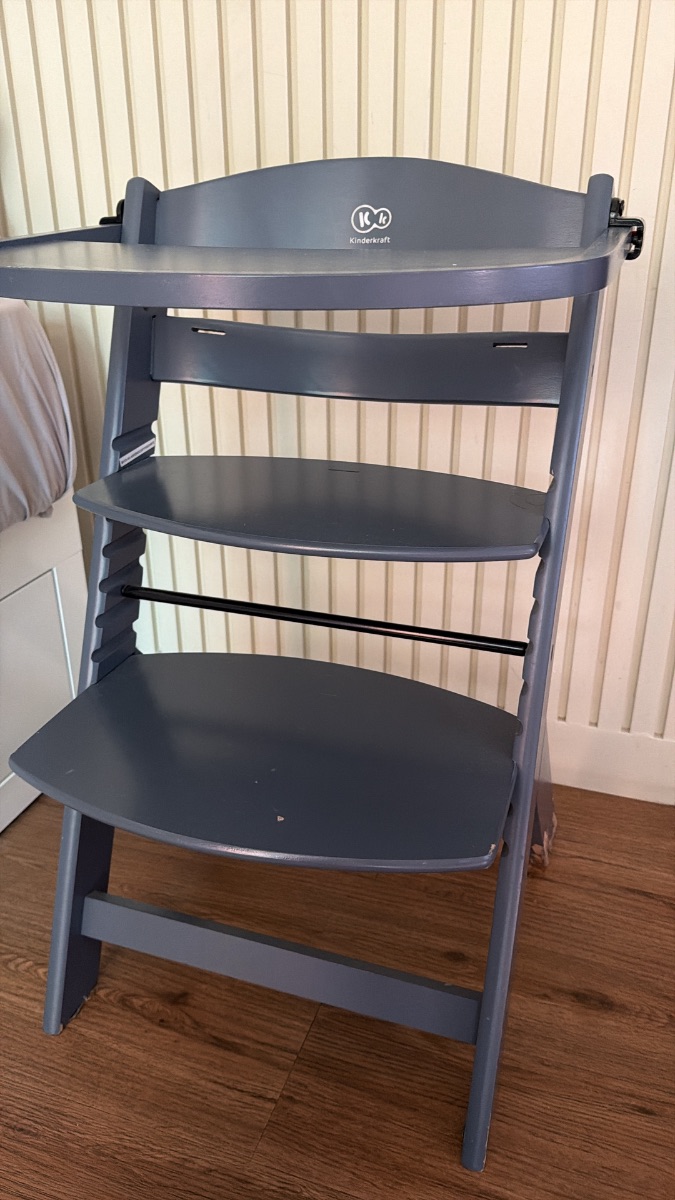 Kinderkraft Baby High/Feeding Chair Solid Wood