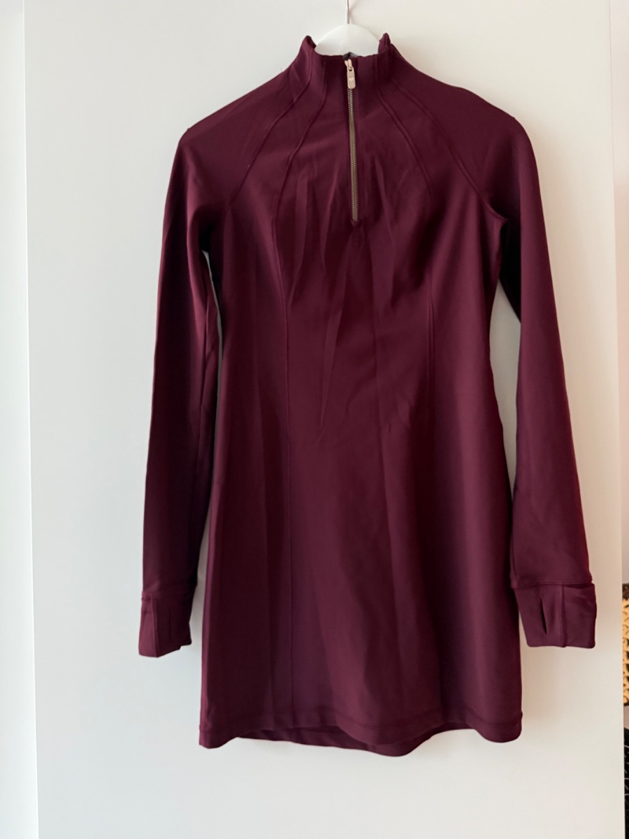 Lululemon half-zip athletic dress