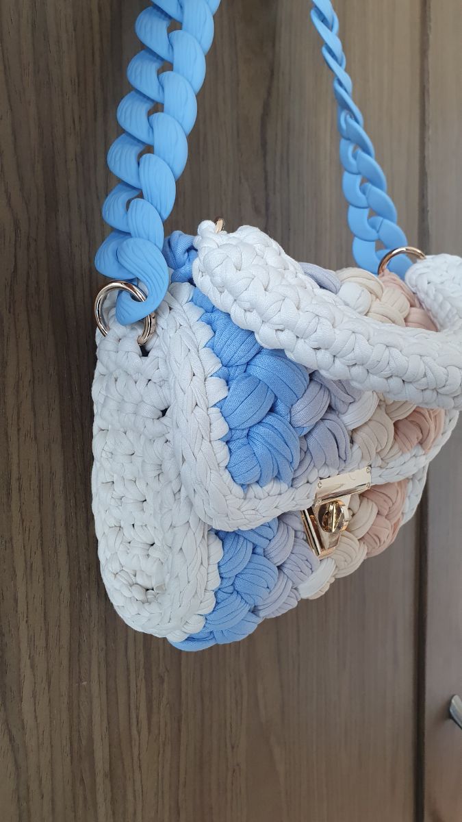 Azza Milli Crochet Bag with 2 straps photo 2
