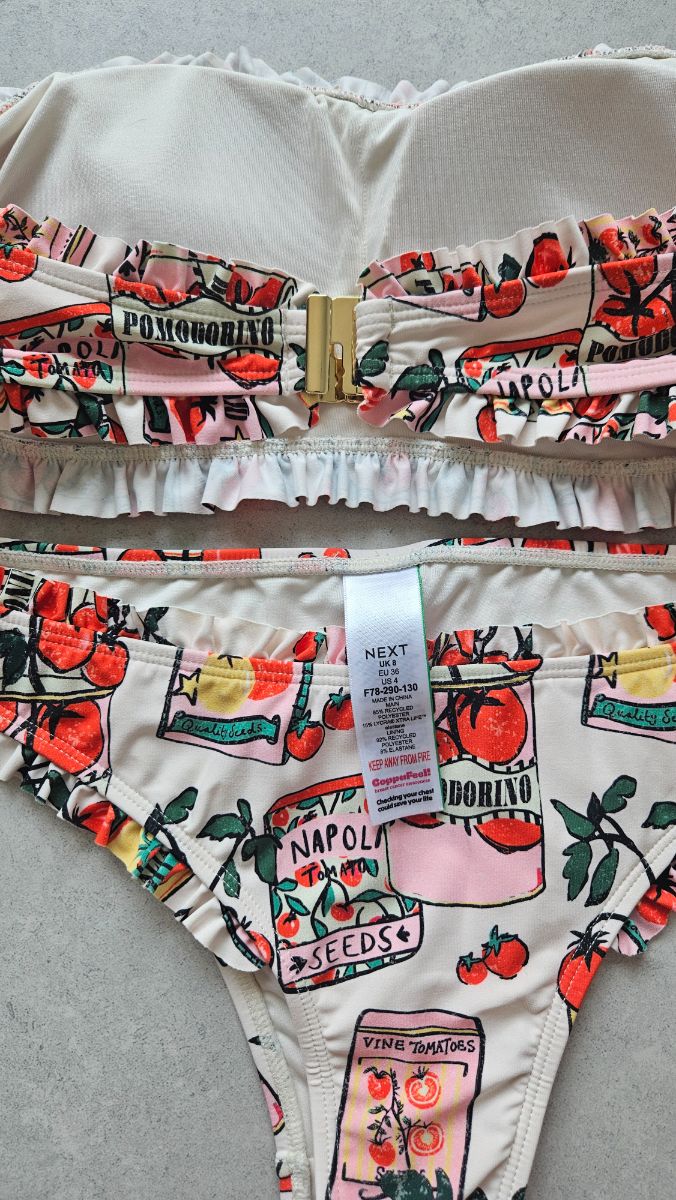Next Tomato Print Bikini photo 2