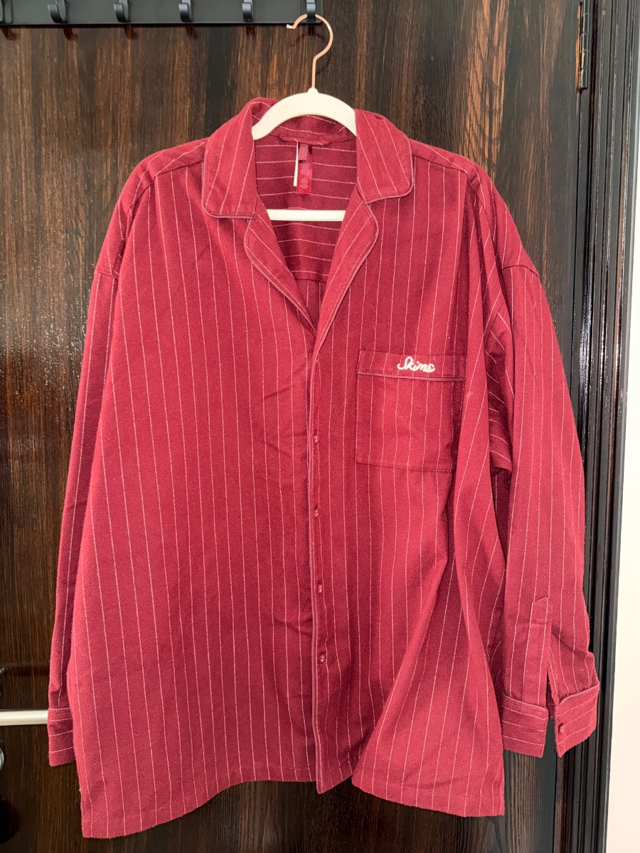 SKIMS Elevated Flannel Sleep Set