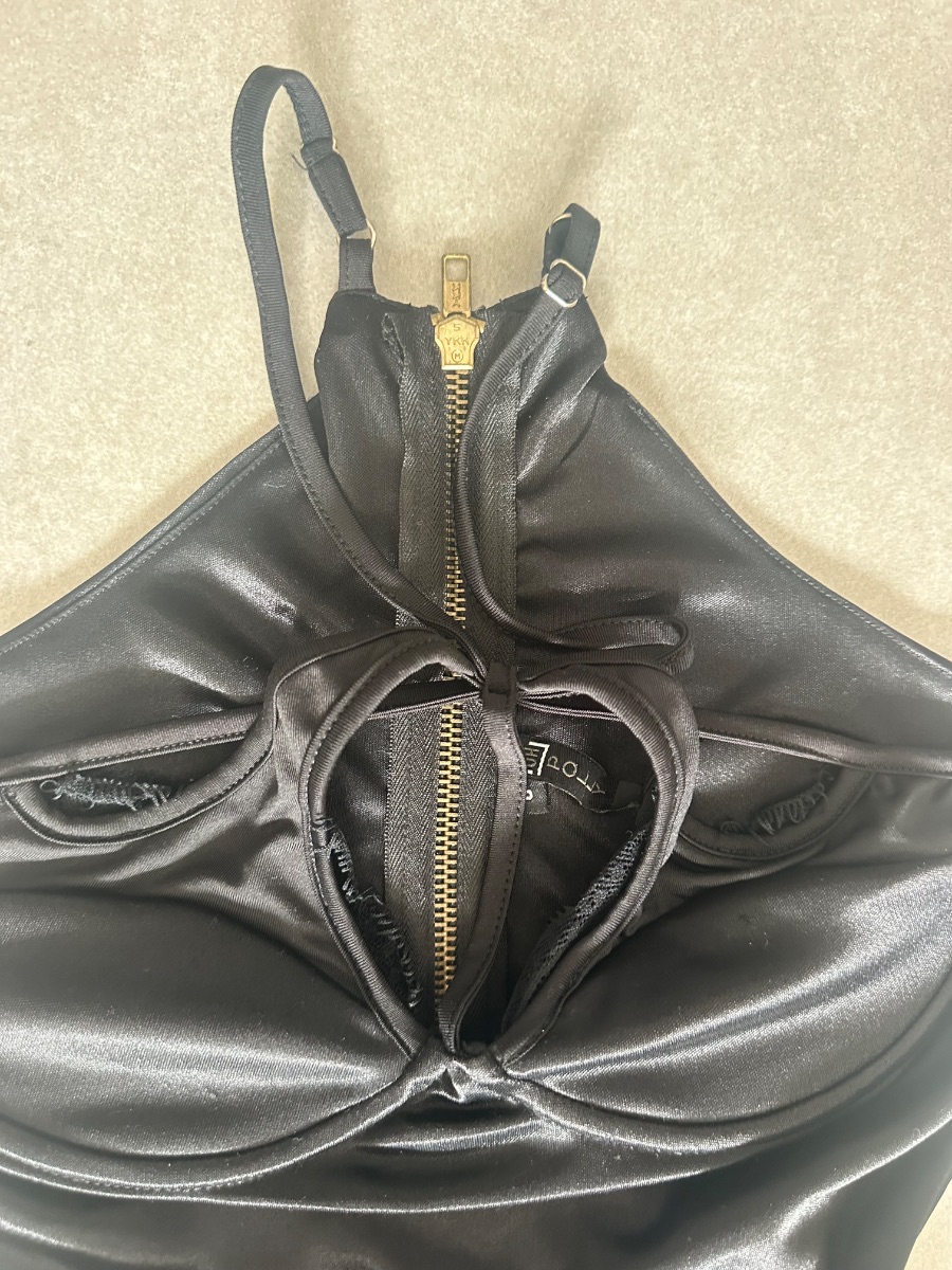 Black oh Polly dress photo 2