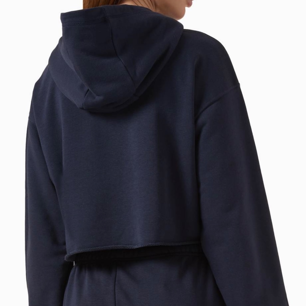 Adanola Raw Hem Cropped Hoodie photo 3