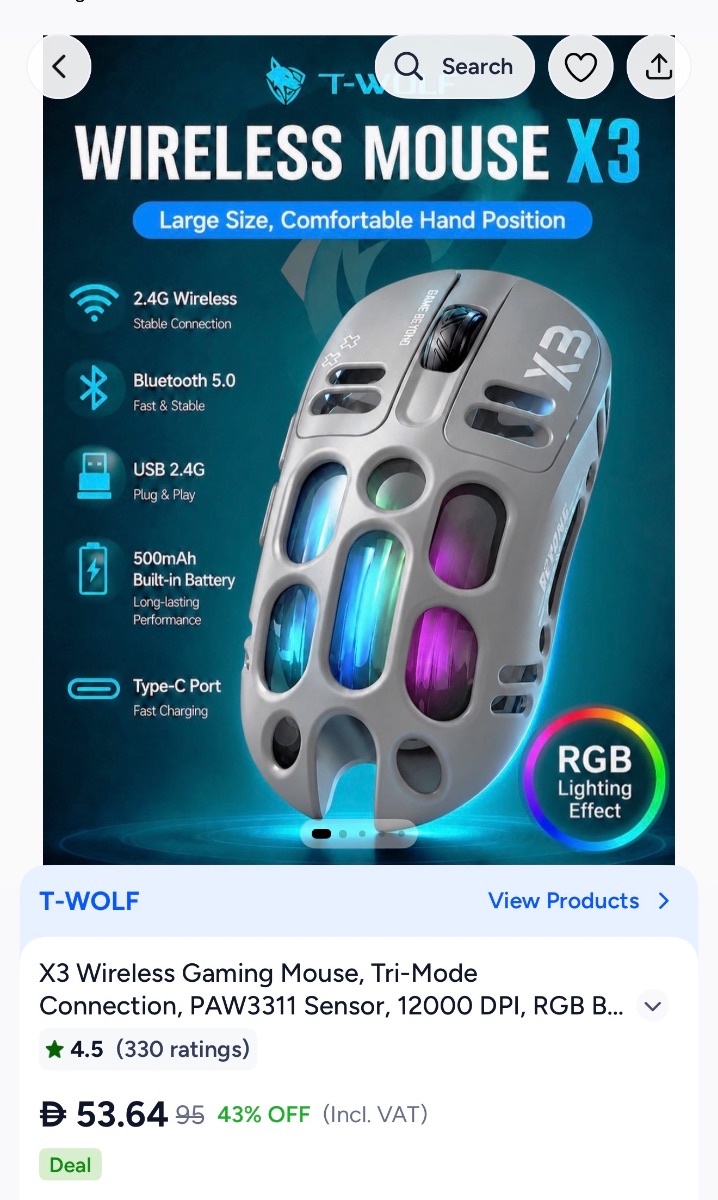 Gaming mouse photo 3