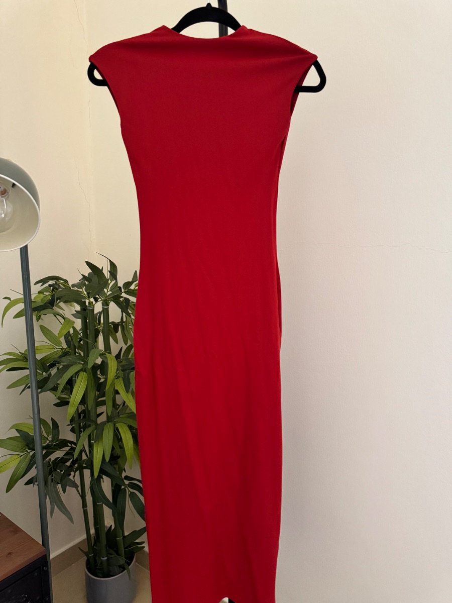 Zara Red maxi dress photo 2