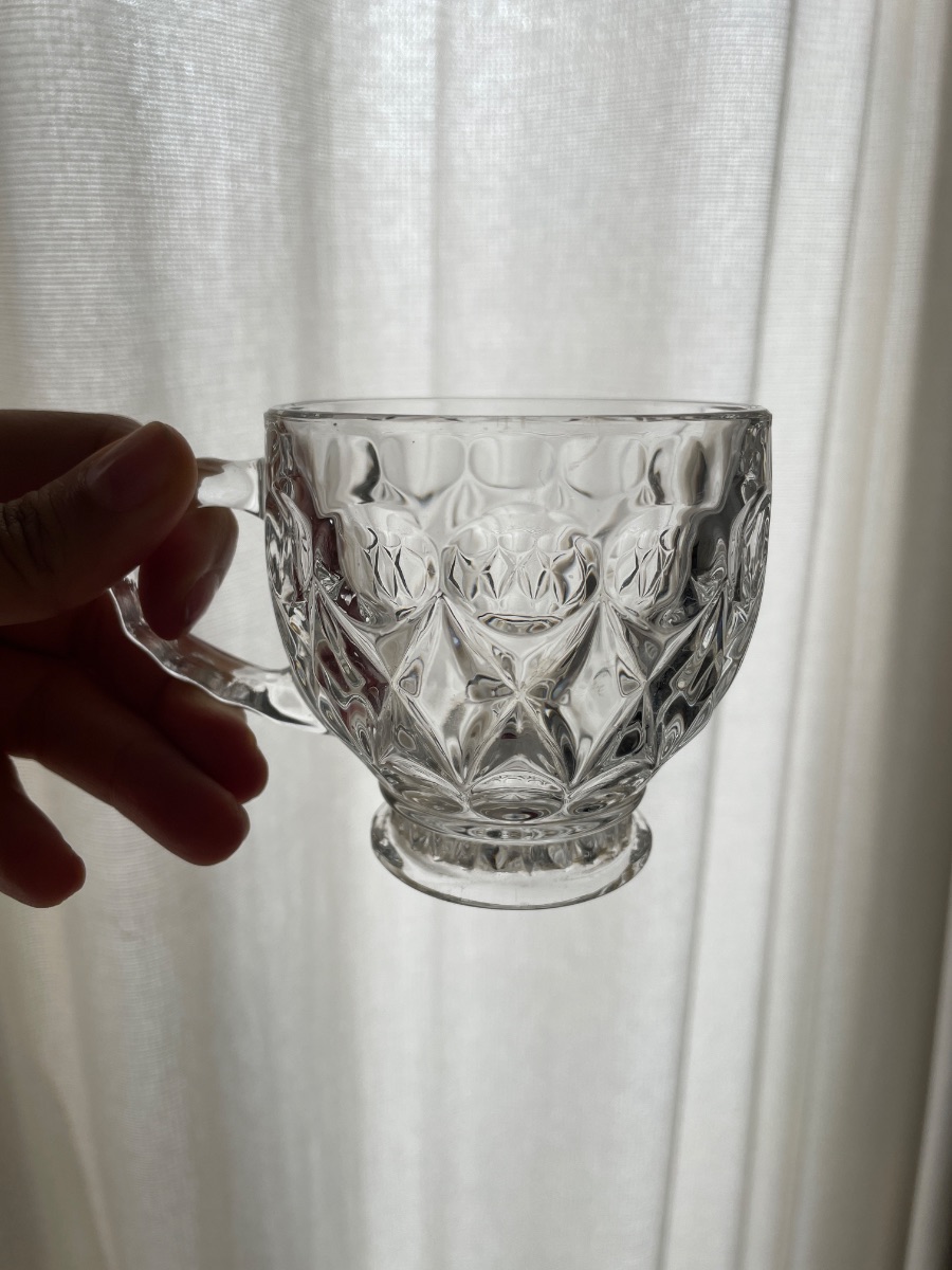 Crystal looking teacups photo 3