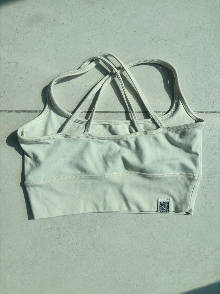 The Giving Movement Cream sports bra photo 2