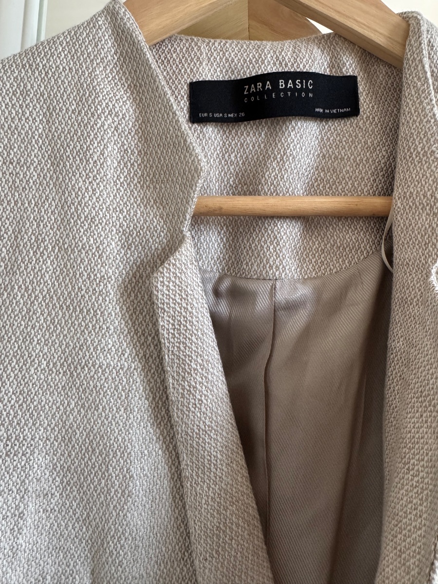 Zara Linen Jacket photo 3