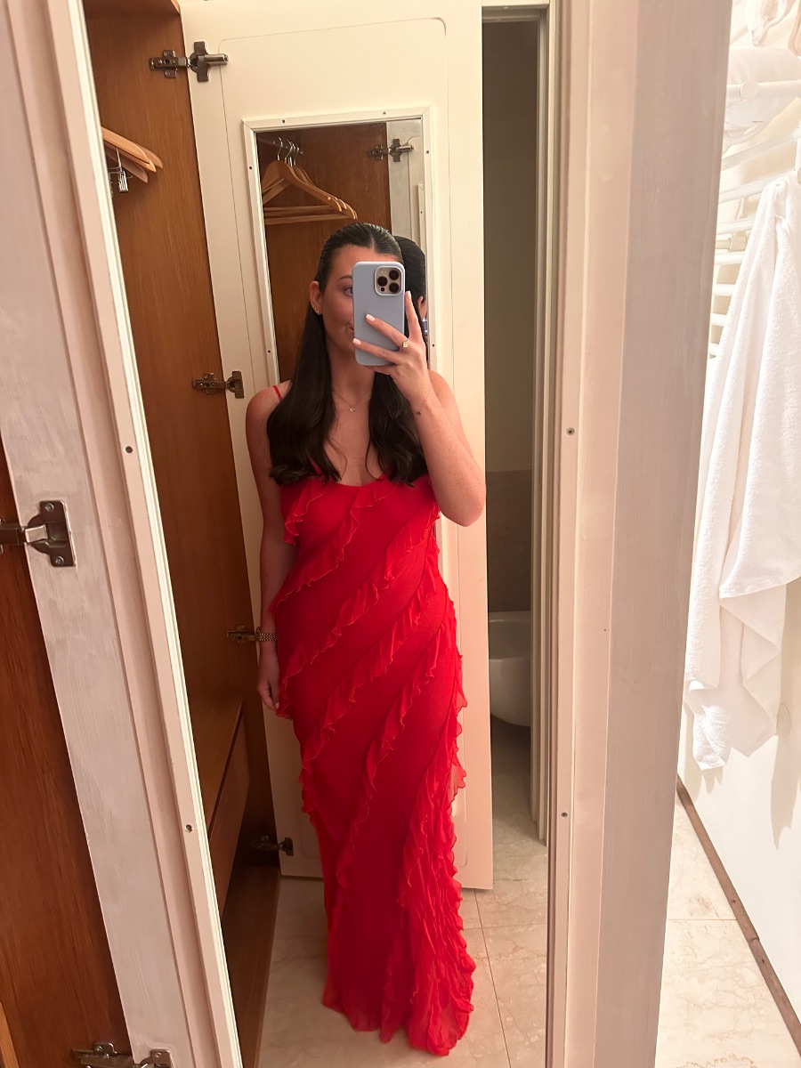 Rat And Boa Rat & Boas red dress
