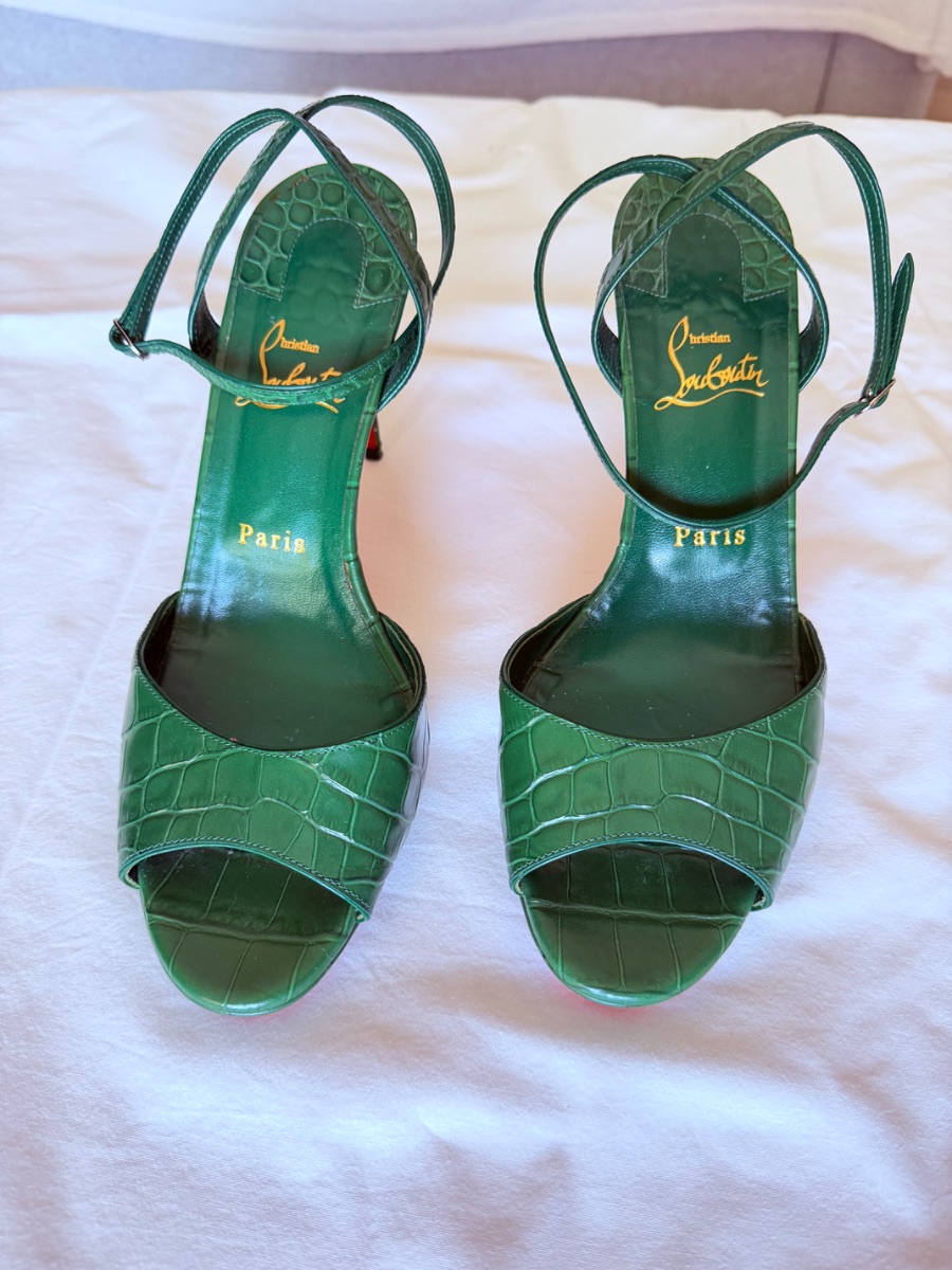 Christian Louboutin Heeled Sandals – Size 40 photo 2