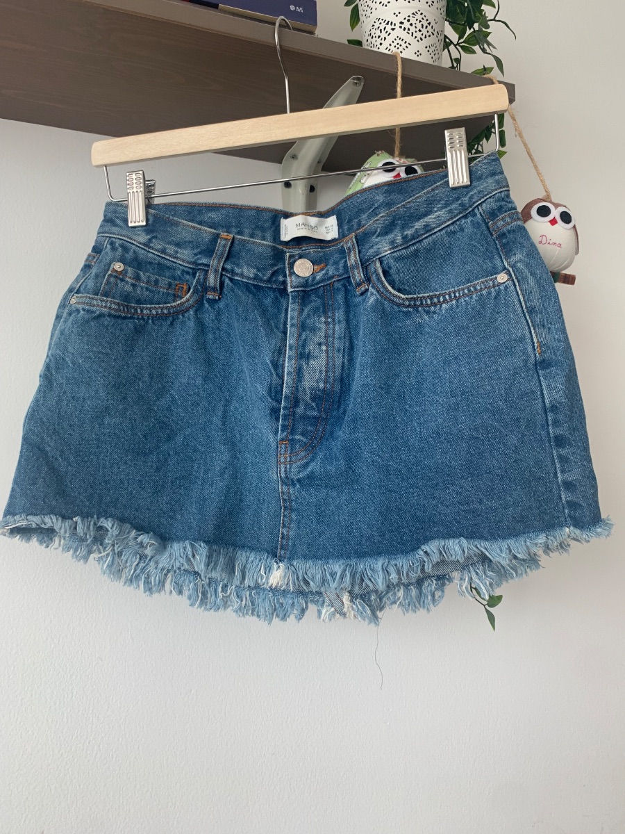 Mango Denim Skirt