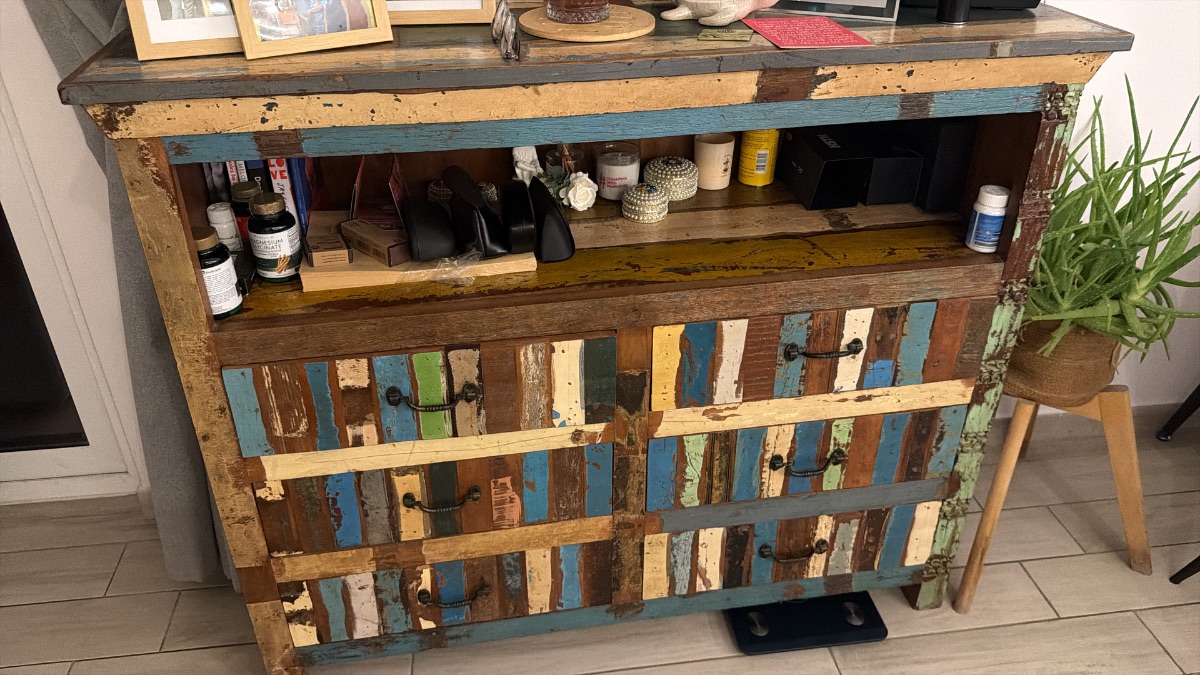 Unique Solid Wood Cabinet