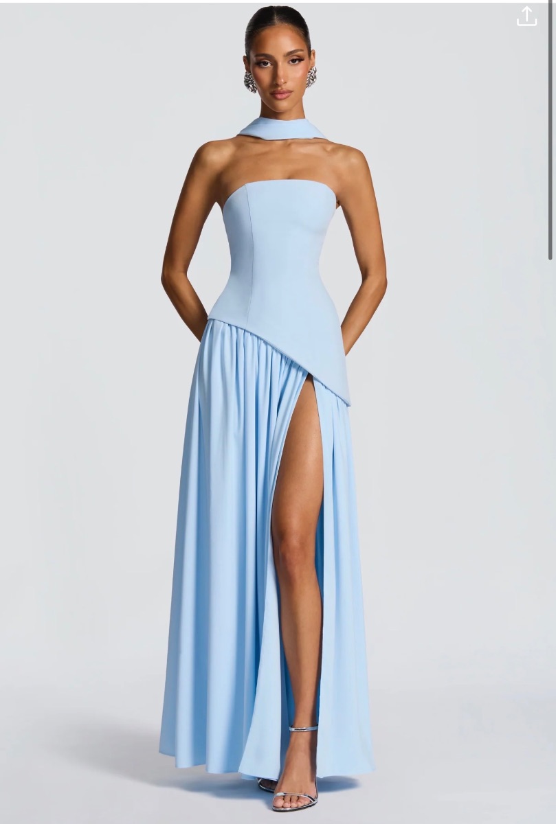 Babyboo blue maxi dress