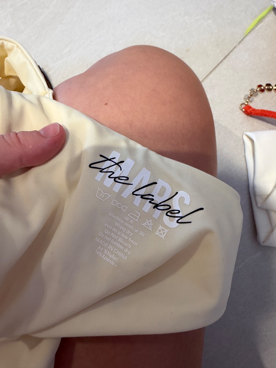 Mars the label cream swimsuit photo 2