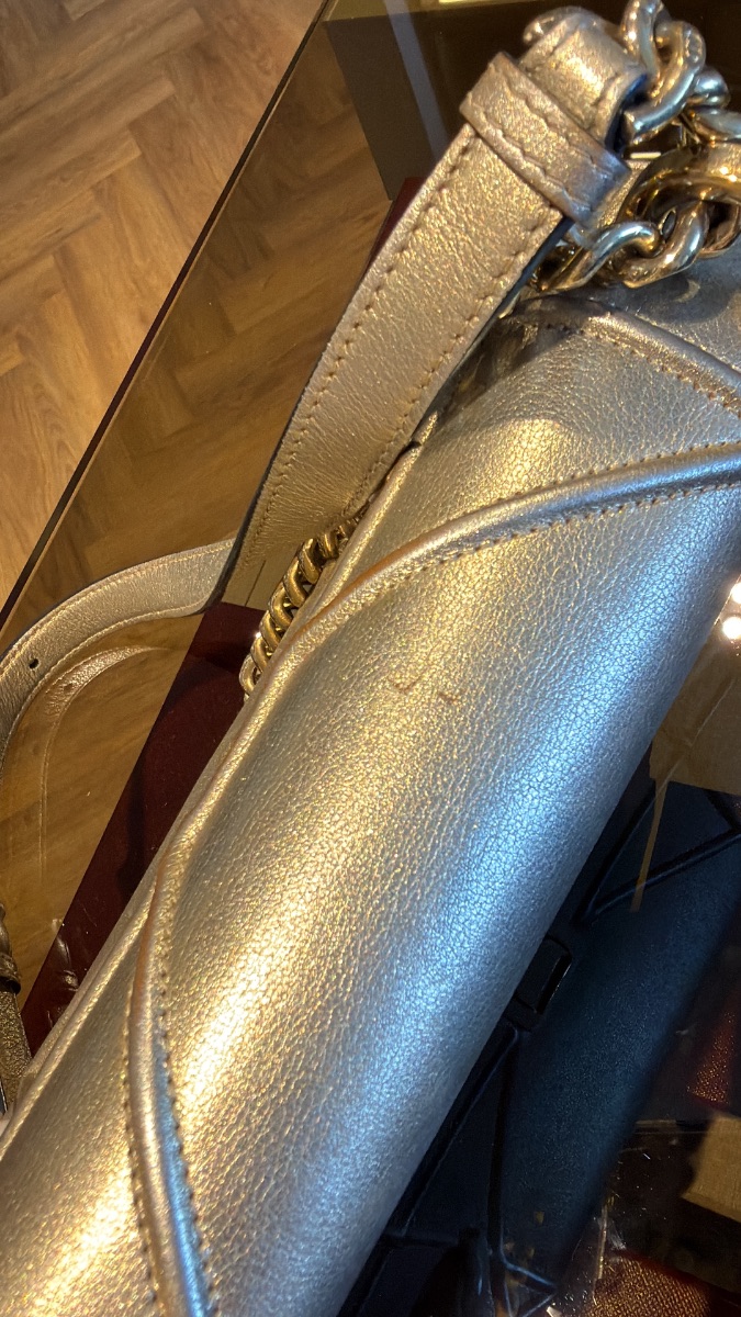 Dior diorama champagne gold bag photo 3