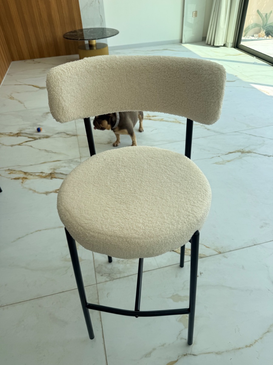 Bar Stool Boucle photo 3