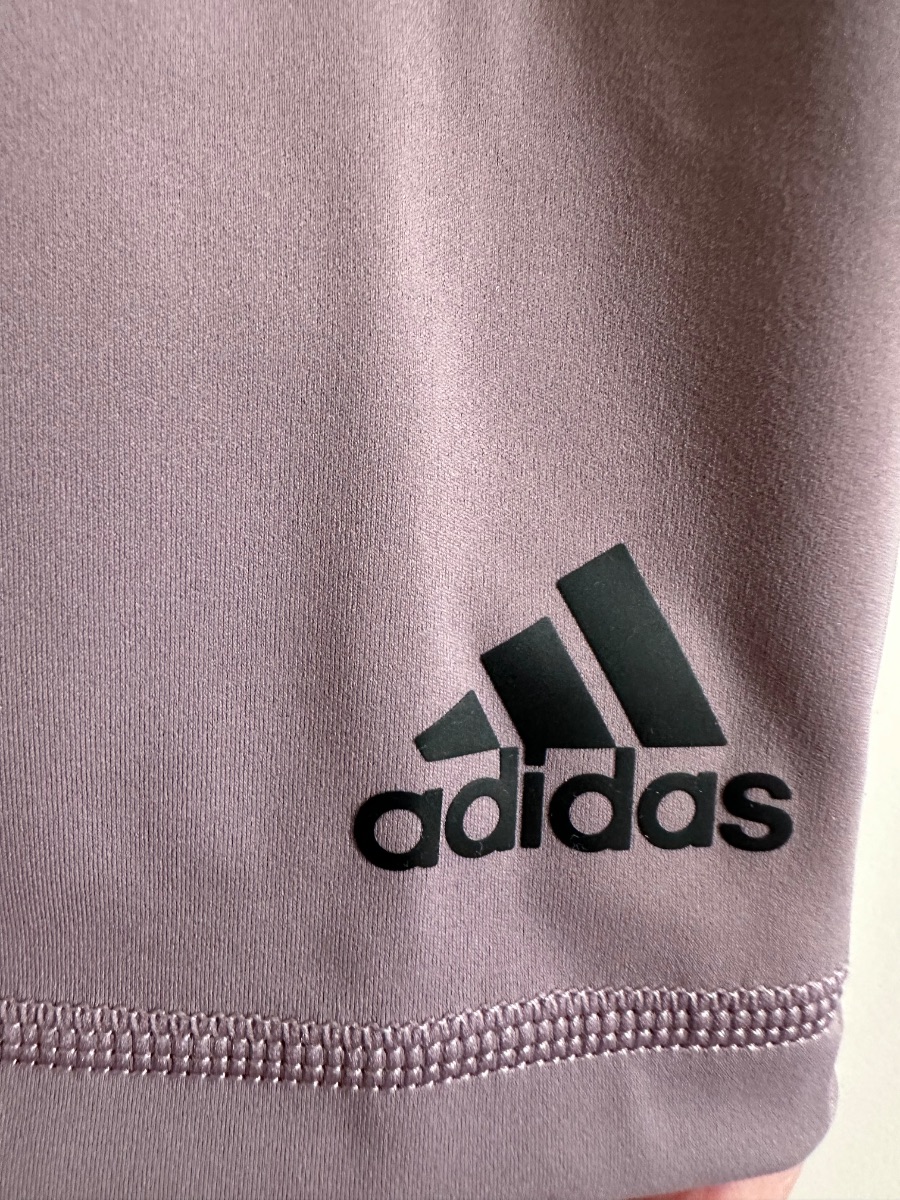mauve purple adidas women's workout leggings
