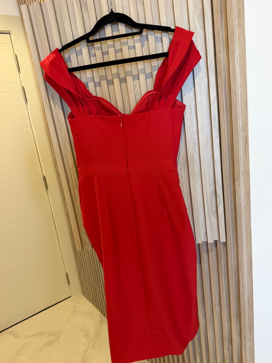 Lavish Alice red dress photo 2