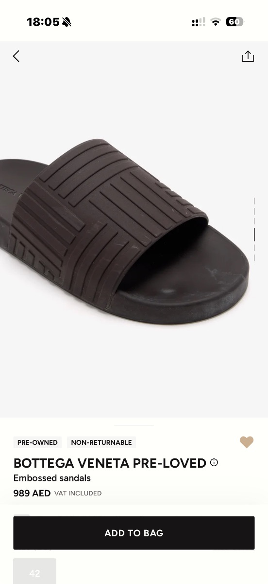 Bottega Veneta Bottega Venetia embossed rubber slides photo 3