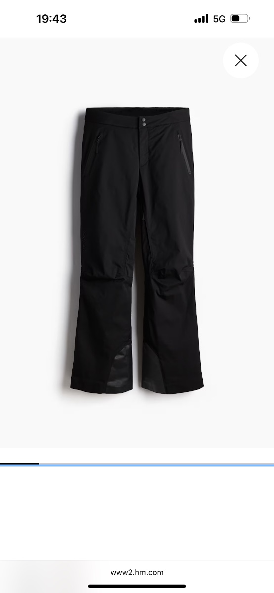 H&M 2-Layer Ski Trousers In Stormmove™
