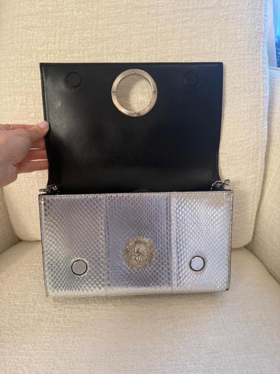 Versace Medusa metallic python photo 3