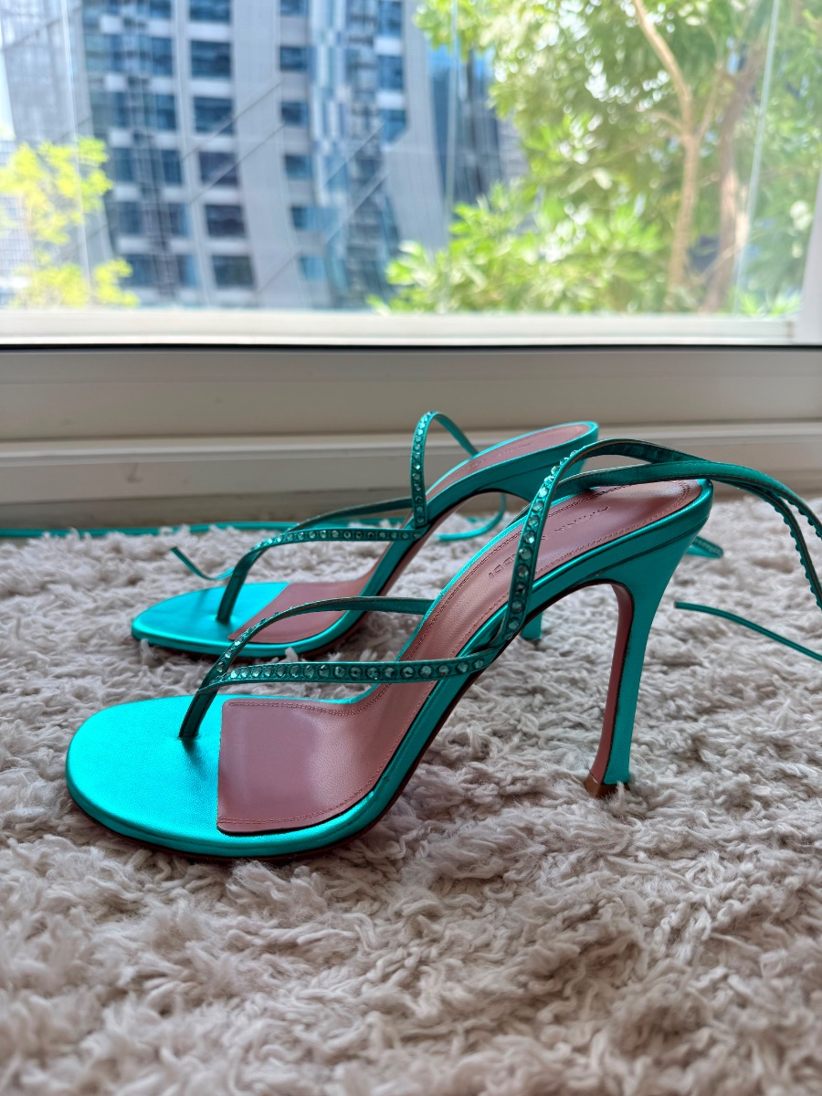 Amina Muaddi Shoes photo 2