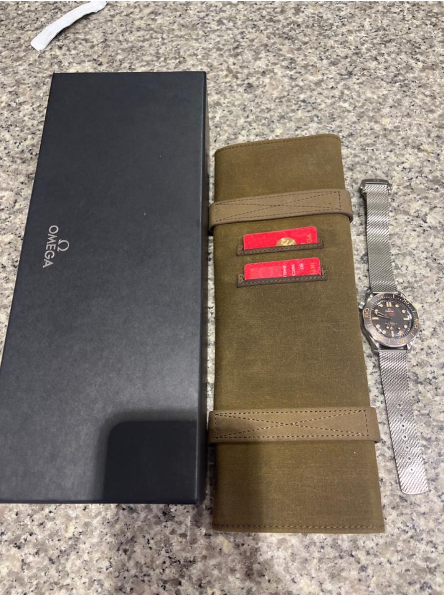 Omega 007 Special edition titanium