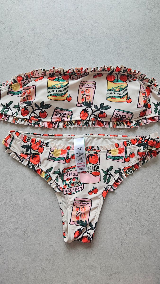 Next Tomato Print Bikini