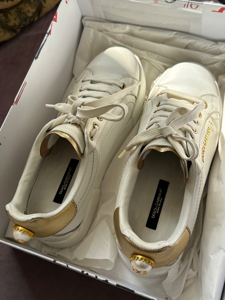 Dolce & Gabbana DOLCE&GABBANA Portofino calfskin sneakers photo 2