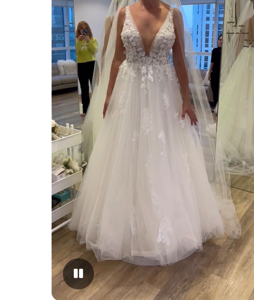Justin Alexander Katherine Wedding Dress photo 2