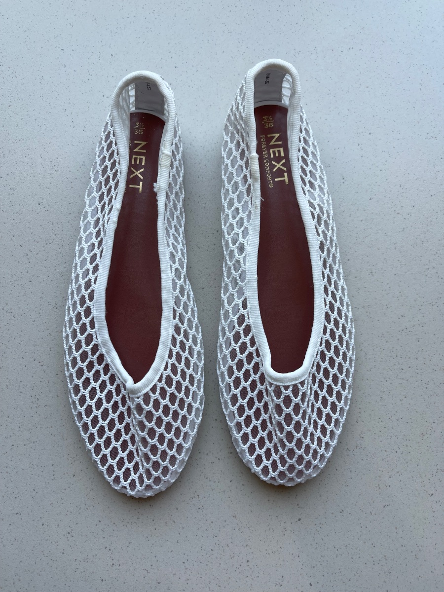 Next Mesh Ballet Flats - read description photo 2