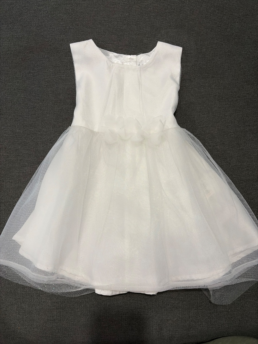 White Sparkly Occasion Dress