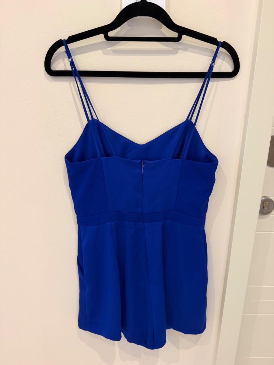 Navy blue Topshop playsuit photo 2